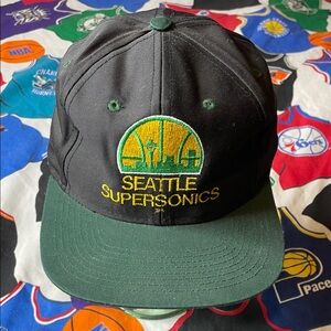 Vintage NBA Seattle SuperSonics SnapBack Hat